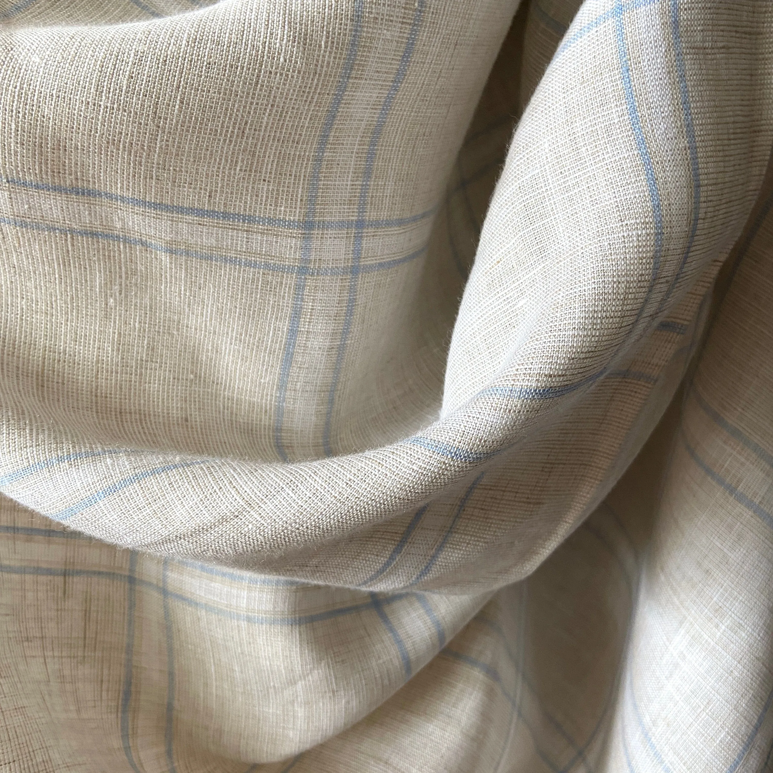 100% Yarn Dyed Linen in Summer House