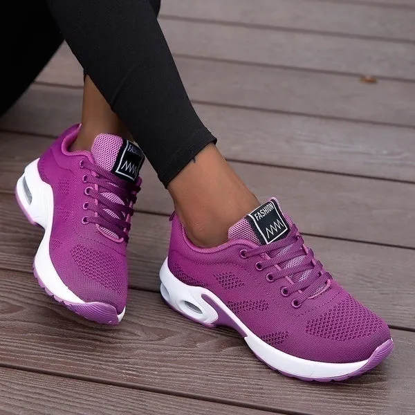 2021 Women Running Shoes Breathable Mesh Outdoor Light Weight Sports Shoes Casual Walking Sneakers Tenis Feminino Zapatos Mujer