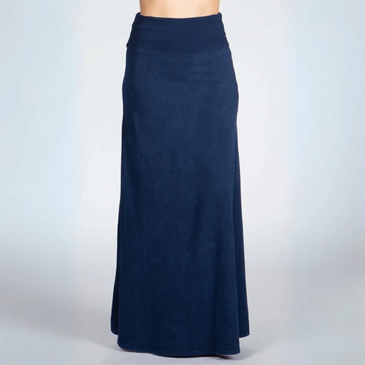 American Cotton Maxi Skirt Made in USA