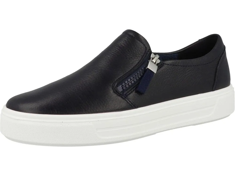 Ara Women's Courtyard Slip On Sneakers- Navy