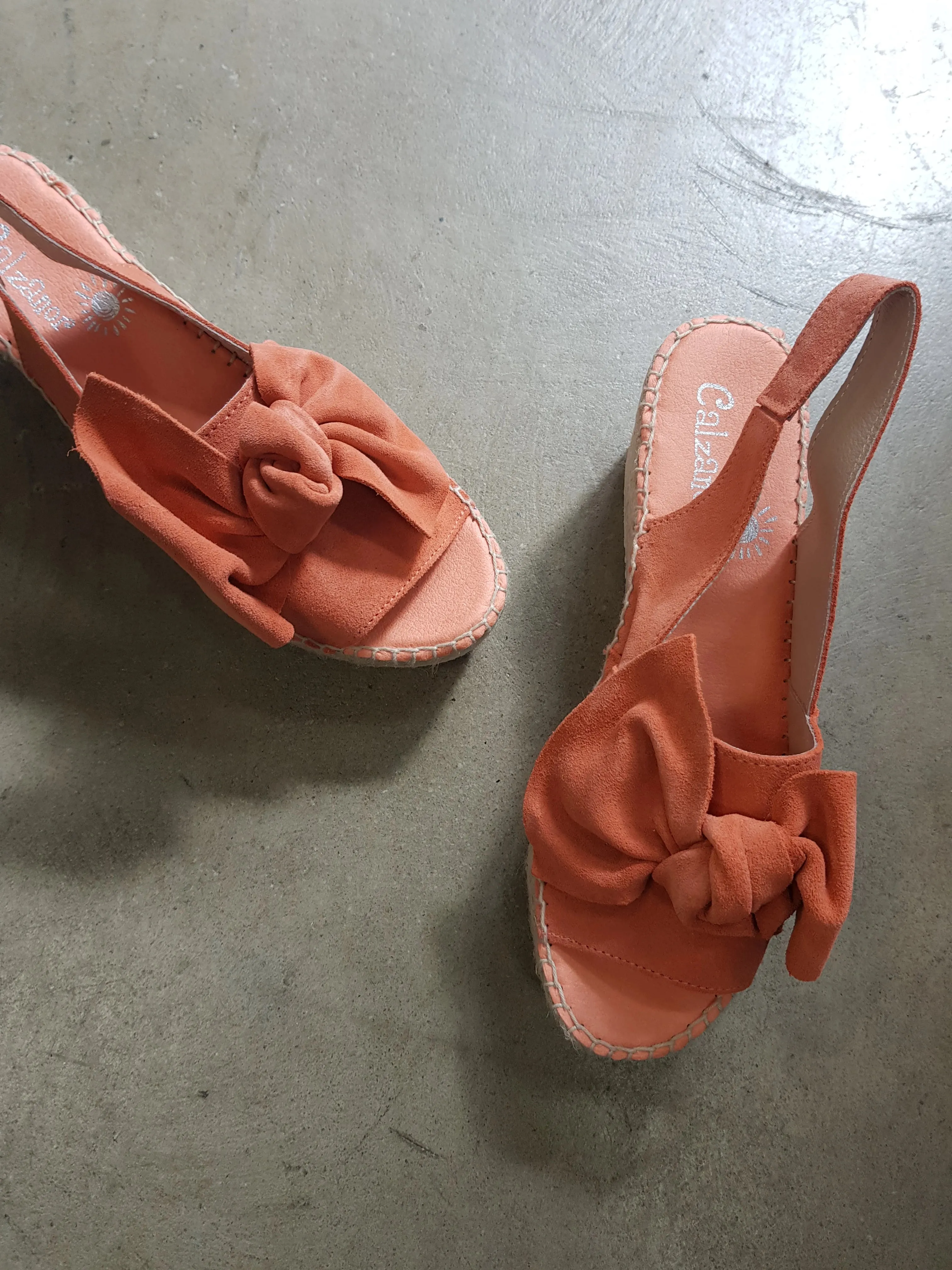 CALZANOR 1926 POMELO - Coral Suede