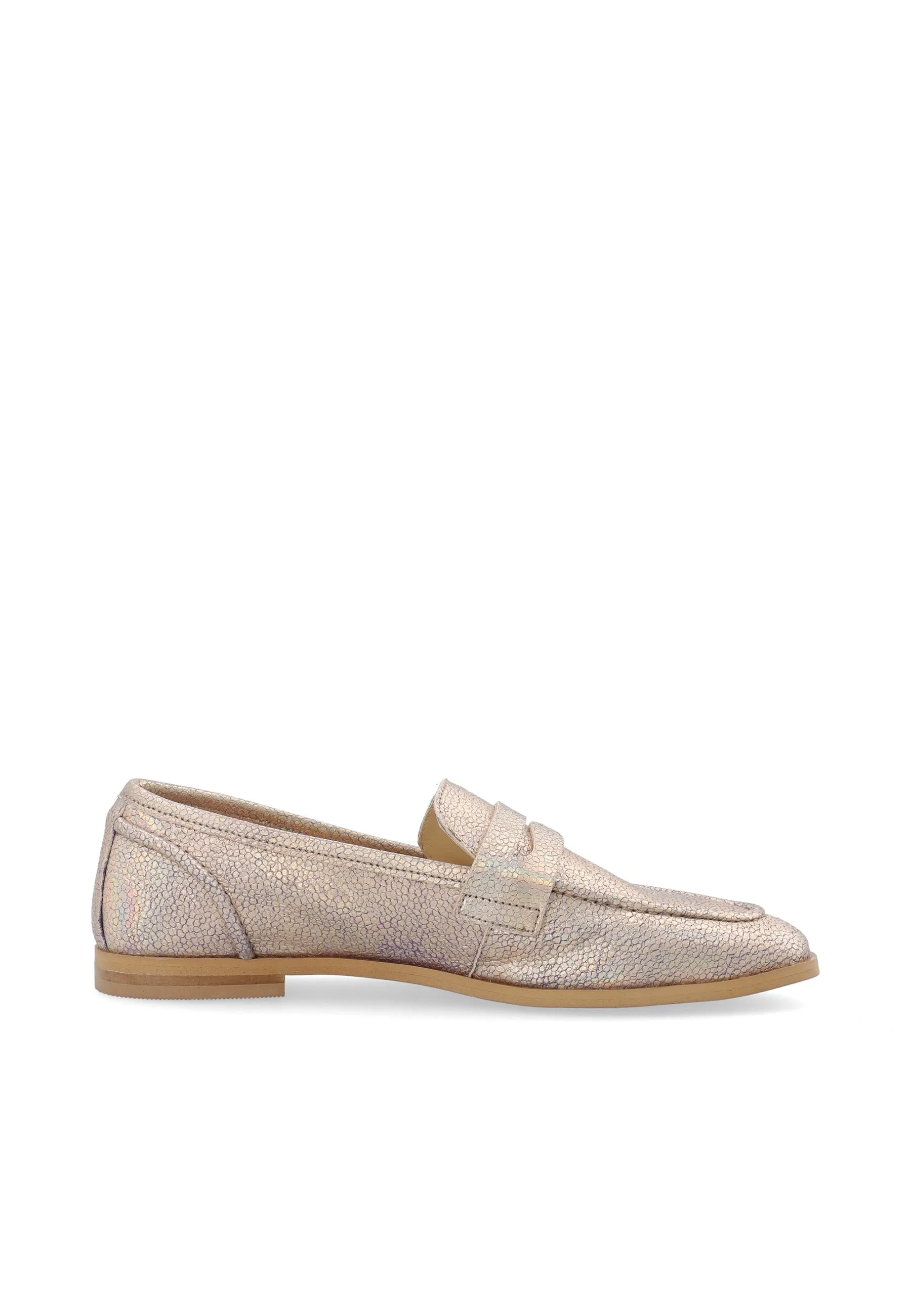 Casmimmi Beige Suede Loafers