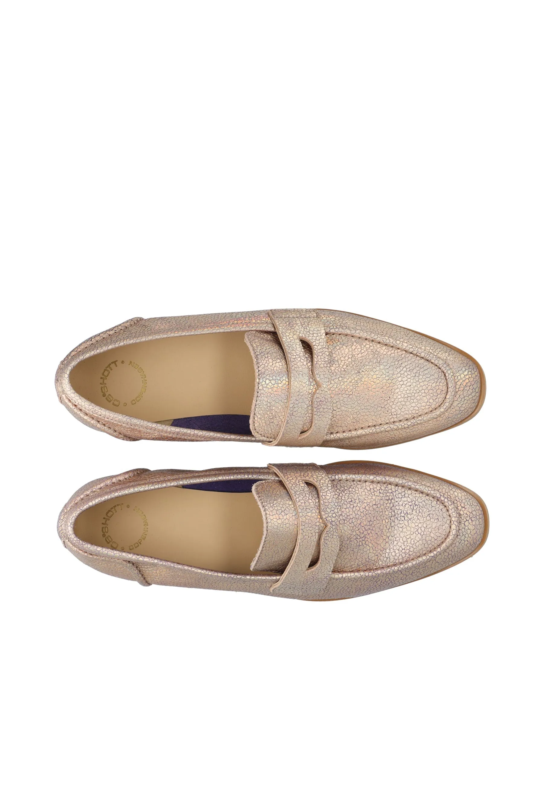 Casmimmi Beige Suede Loafers