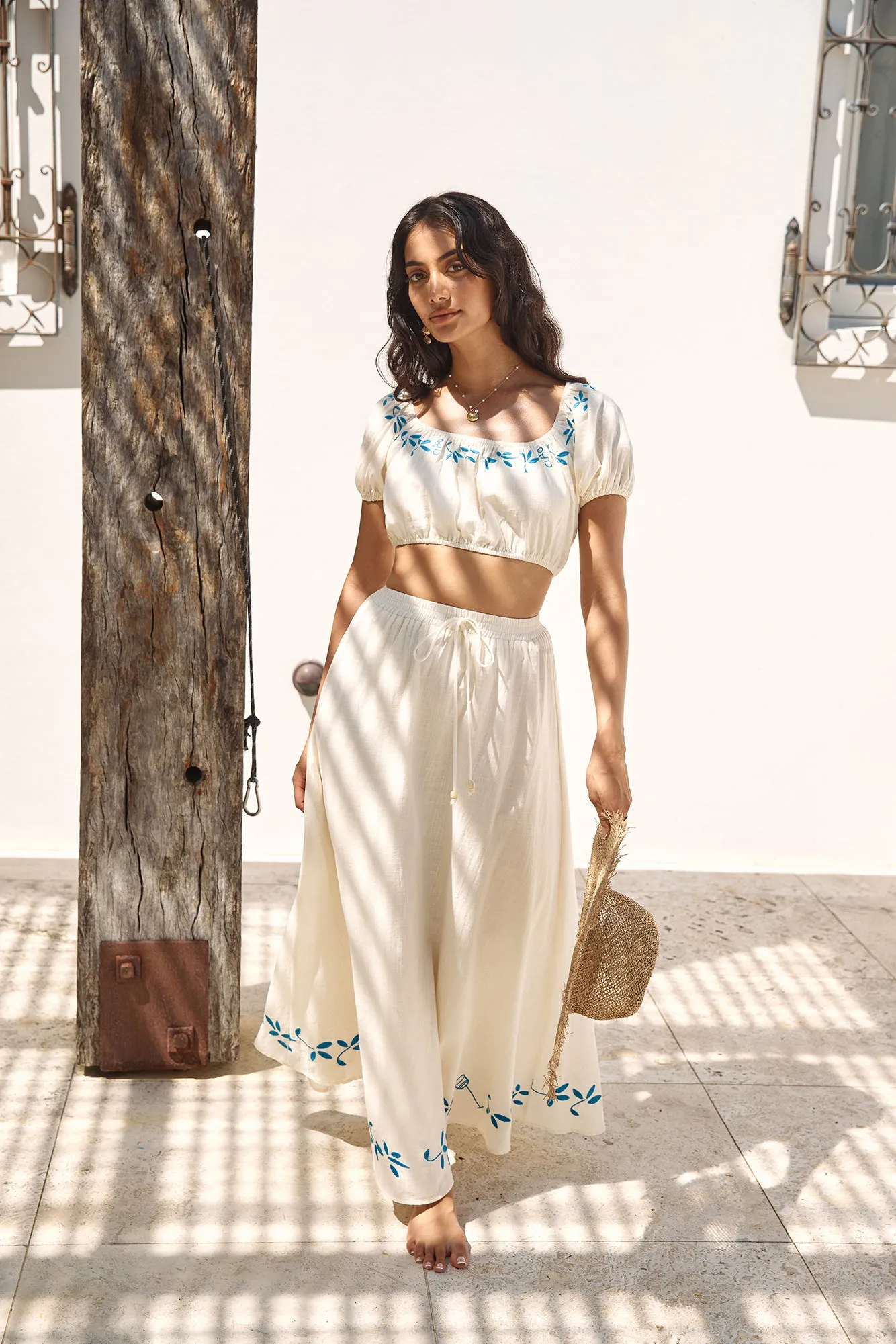 Ciao Bella Maxi Skirt Beige