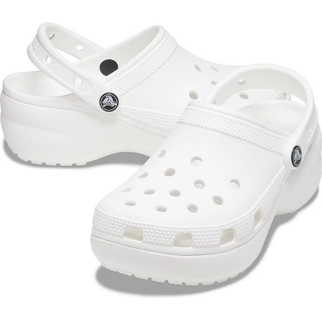 Crocs Womens Clog Classic Platform White