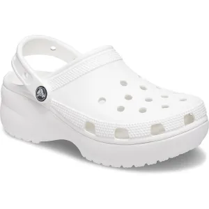 Crocs Womens Clog Classic Platform White