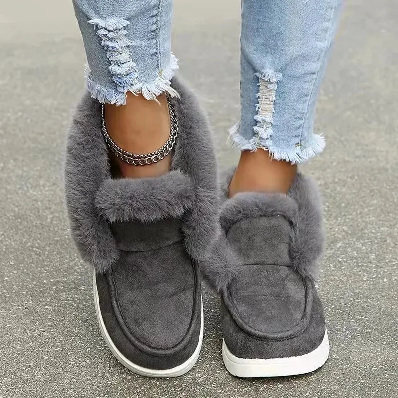 Eco-Suede Winter Loafers | EMBER