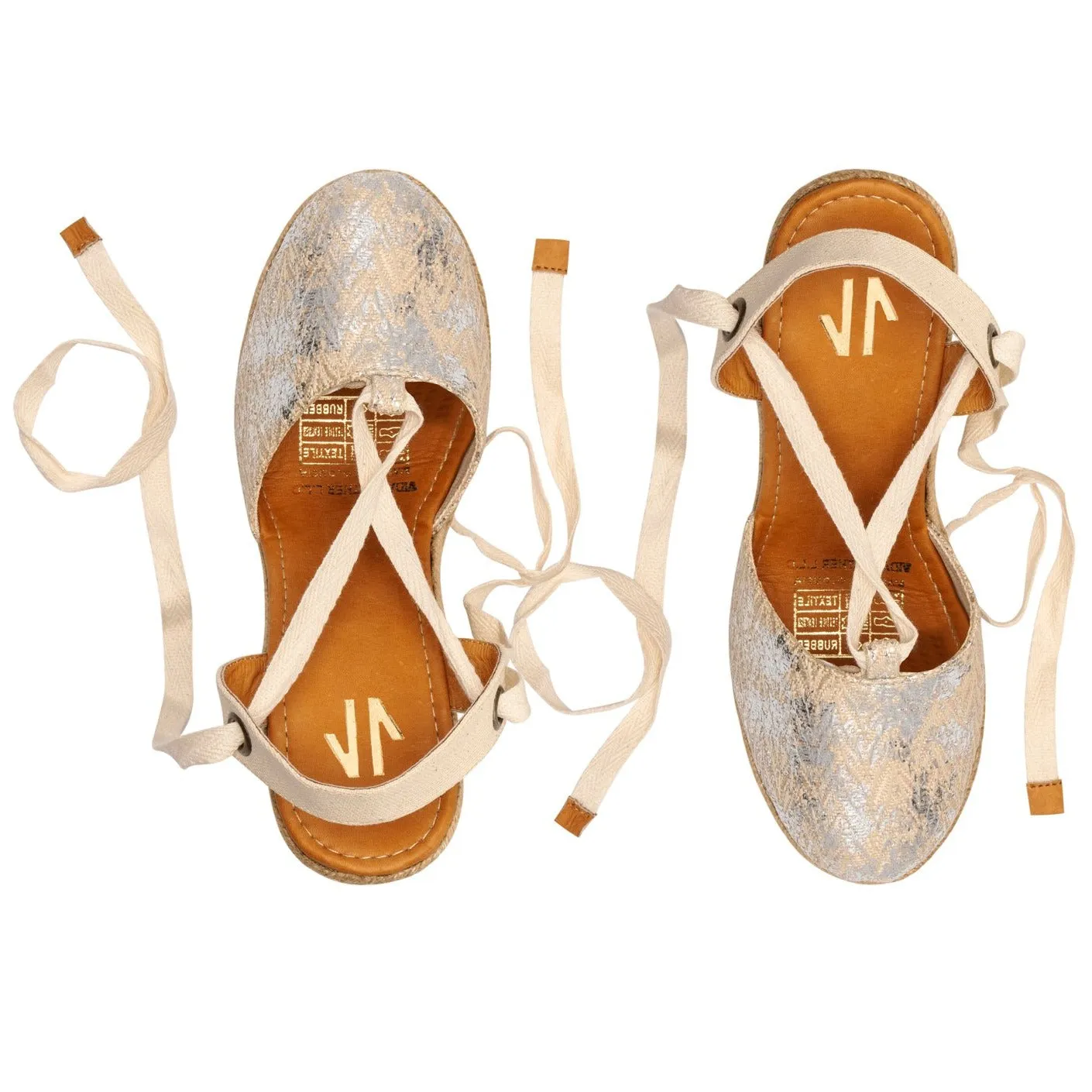 Espadrille Sandals Silvia Cobos Samba Silver