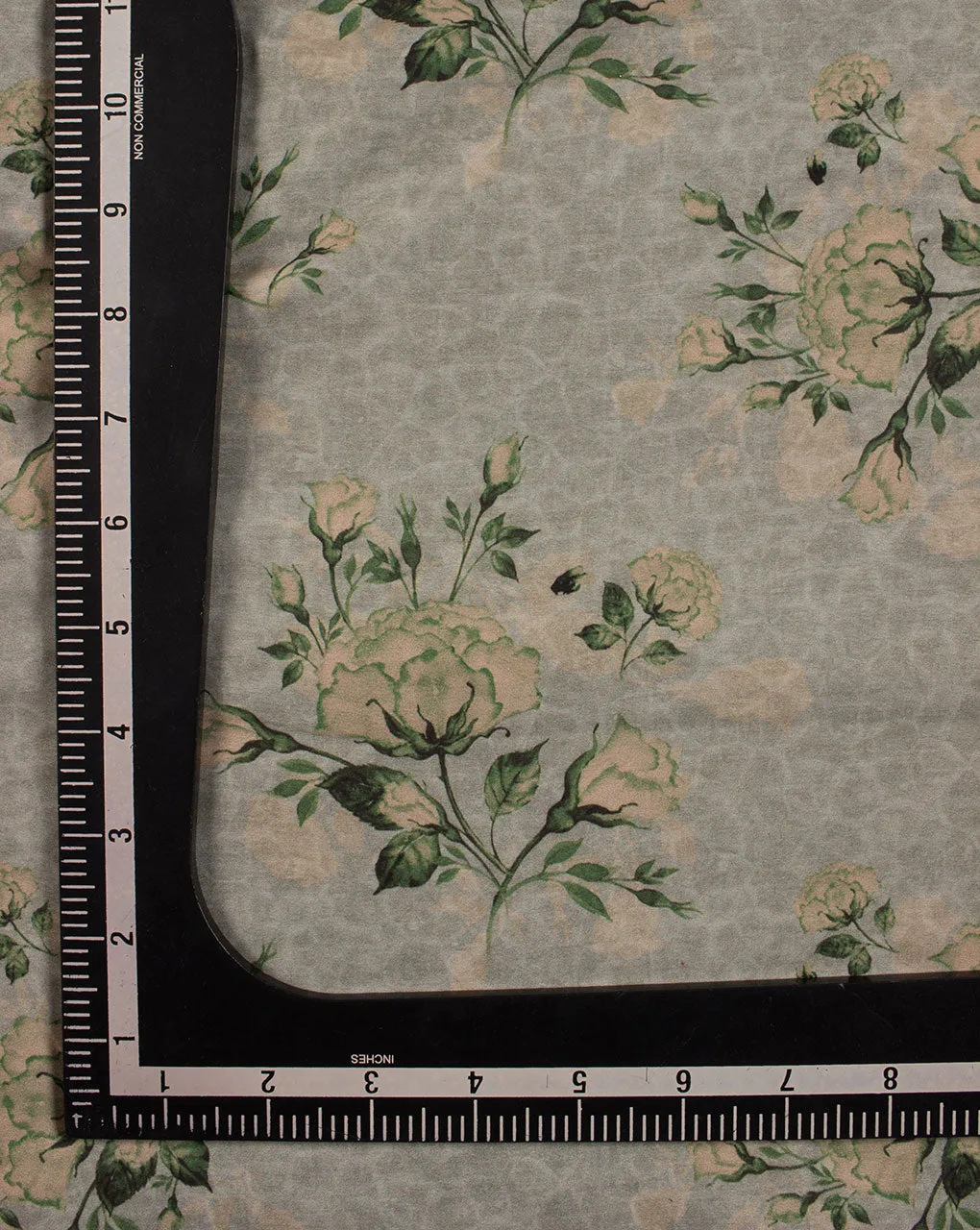 Floral Digital Print Poly Muslin Fabric