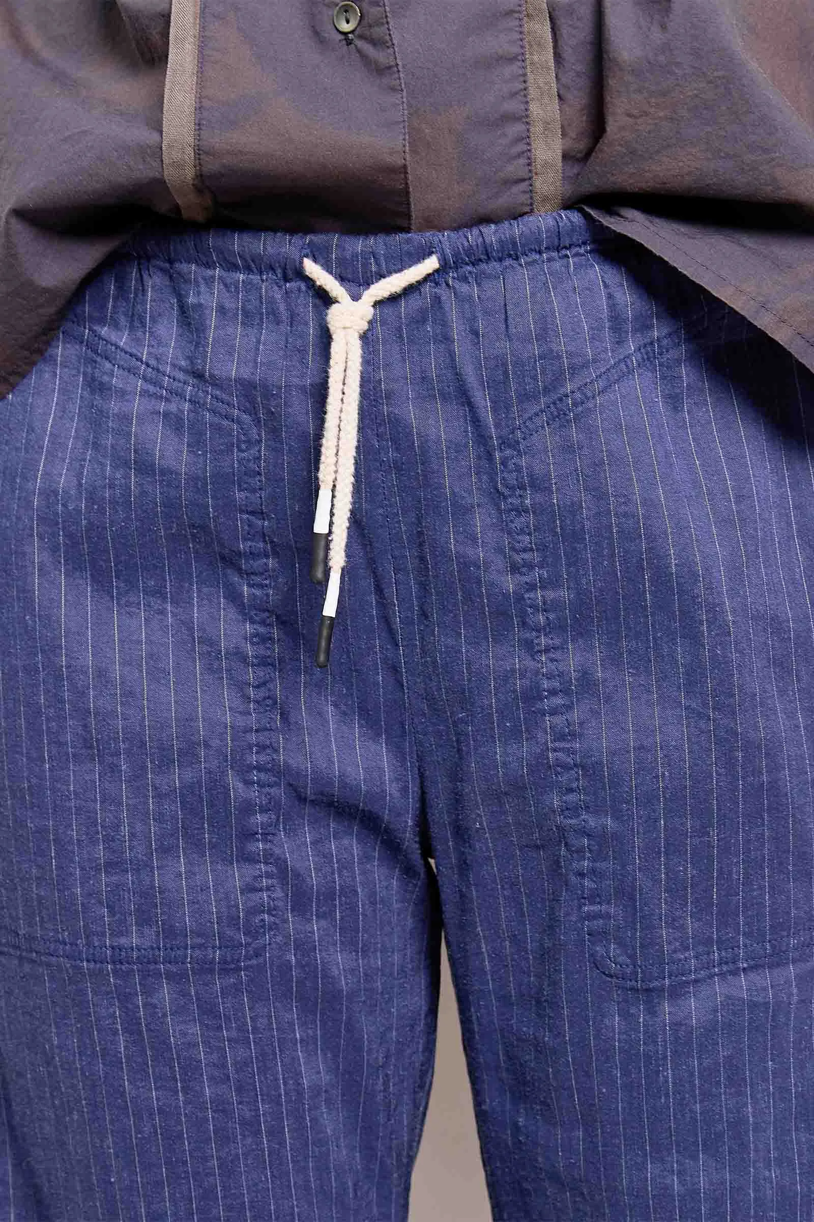 honest lightweight linen pinstripe pant