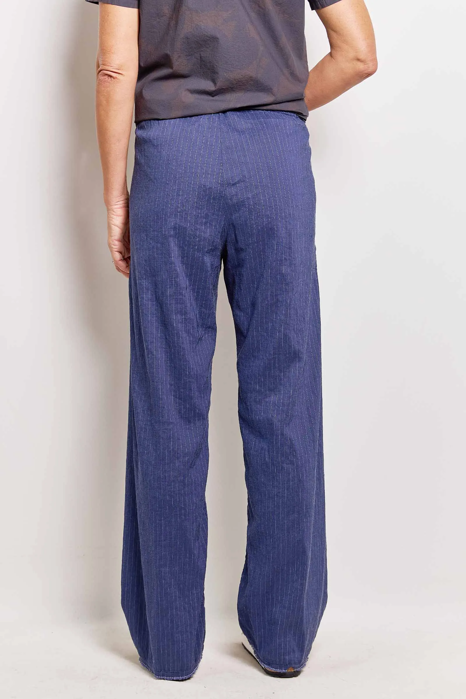 honest lightweight linen pinstripe pant