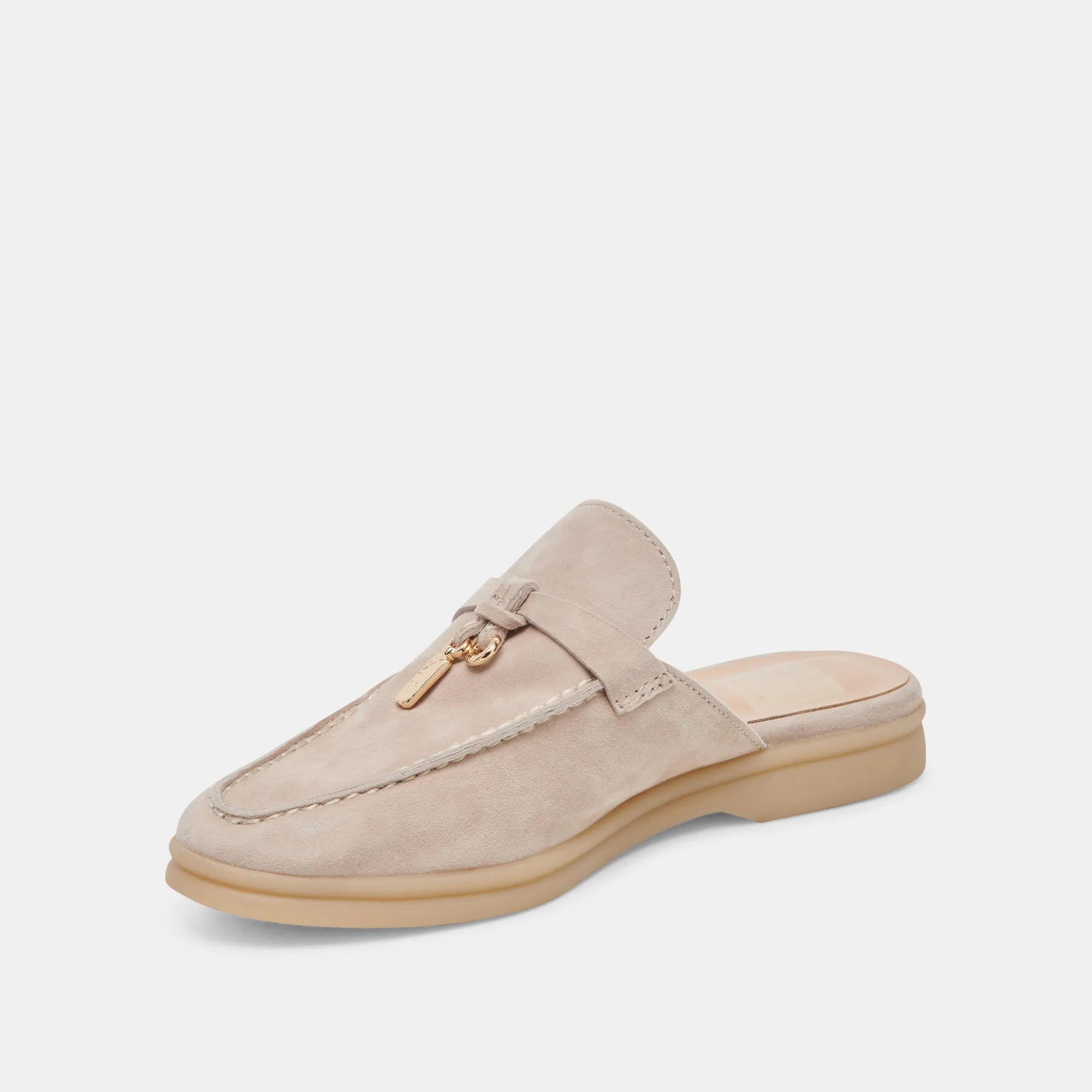 LASAIL FLATS TAUPE SUEDE