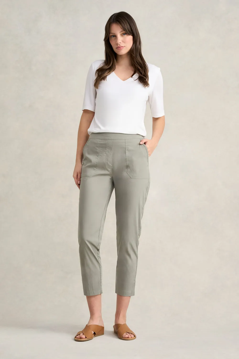 Lightweight Cotton Pant - Pistachio