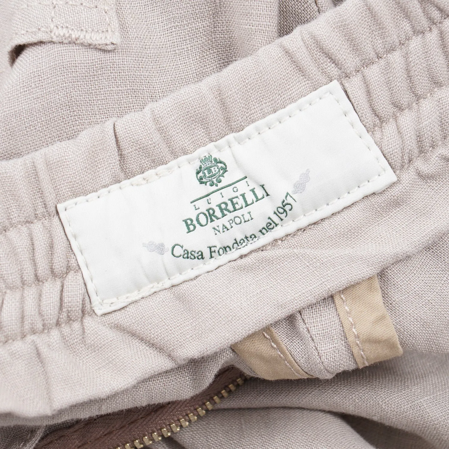 Luigi Borrelli Lightweight Linen Pants