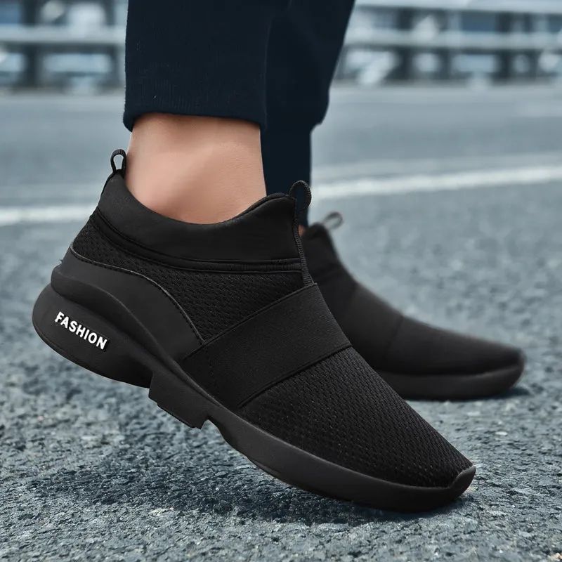 Men Sneakers - Comfortable, Fashionable, Mesh, Casual Loafers