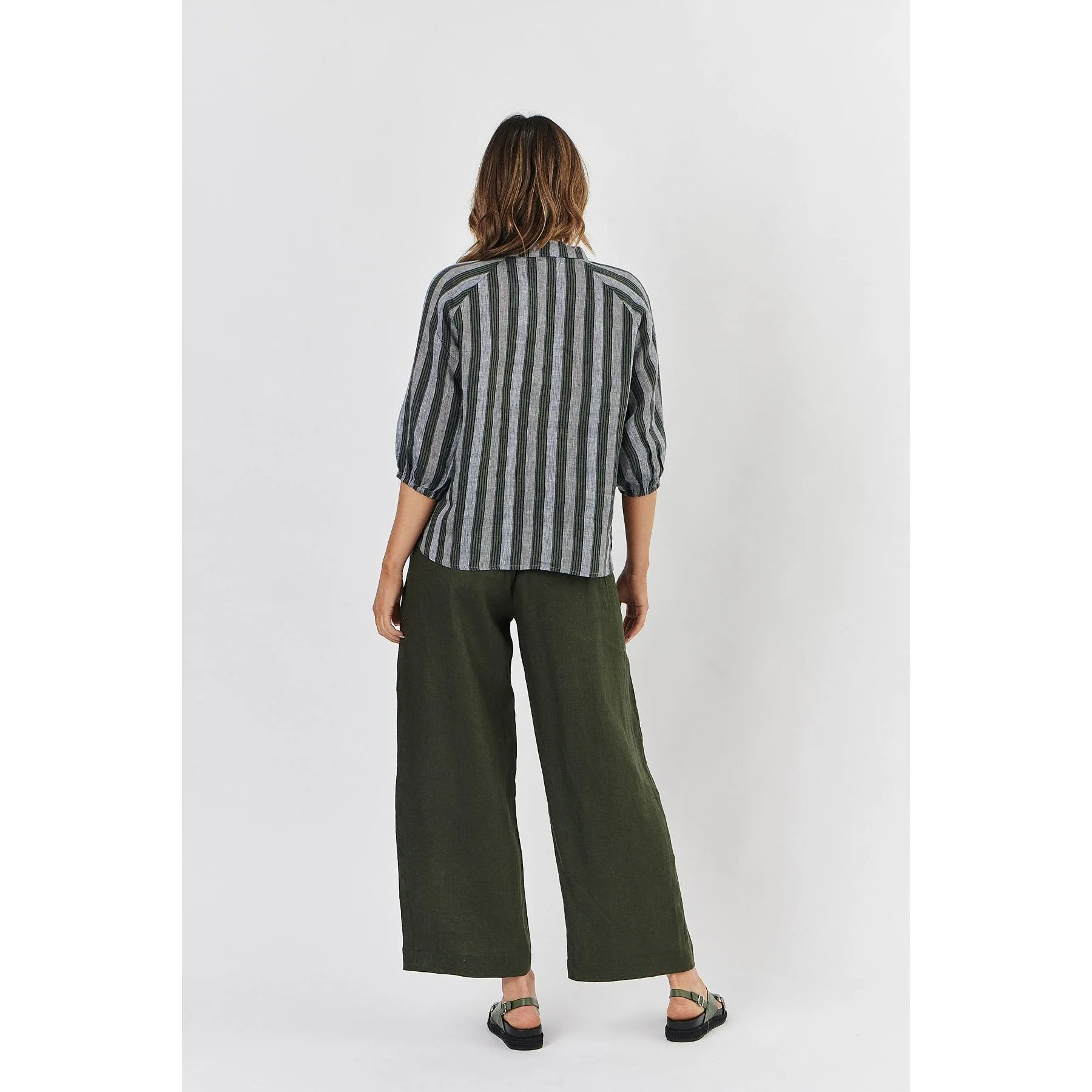 Naturals by O&J - Linen Pant Nori