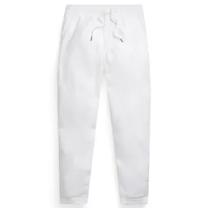 Polo Prepster Slim Tapered Linen Pants White - AW24