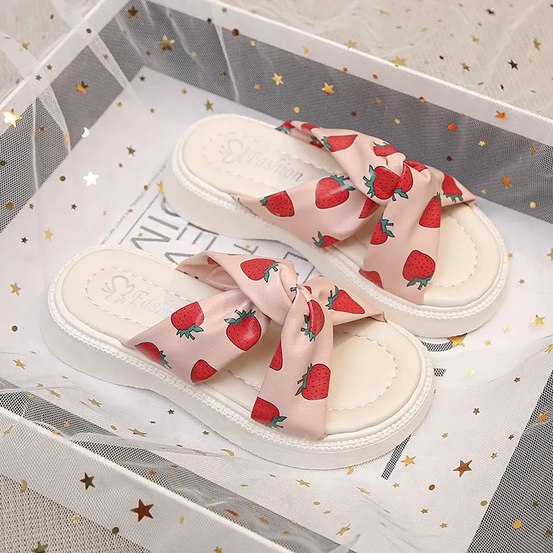 Strawberry Slides for Girls