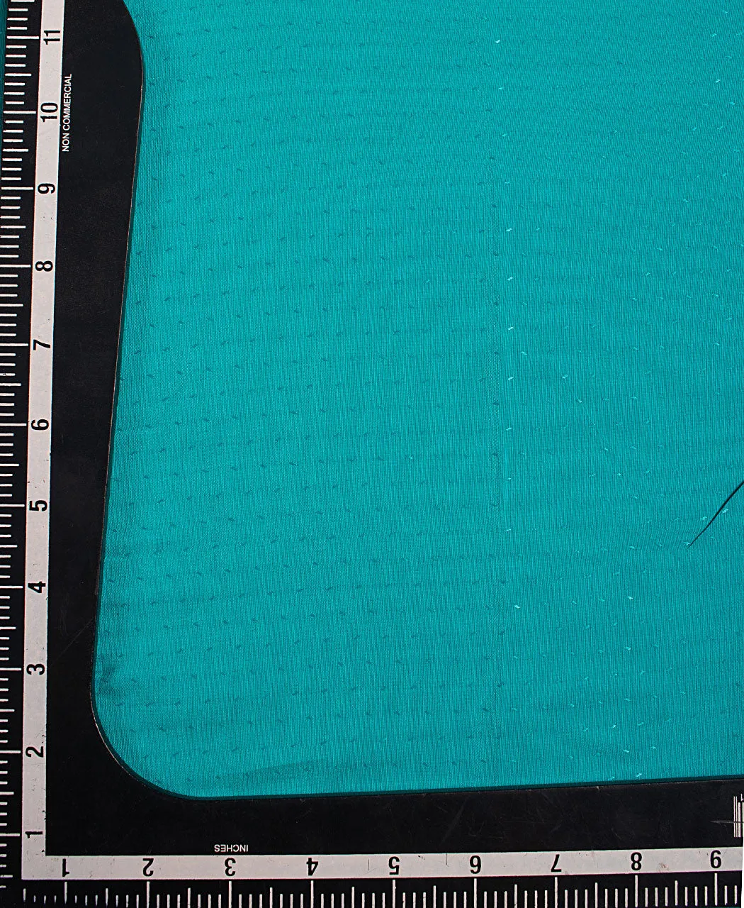 Teal Plain Dobby Rayon Fabric