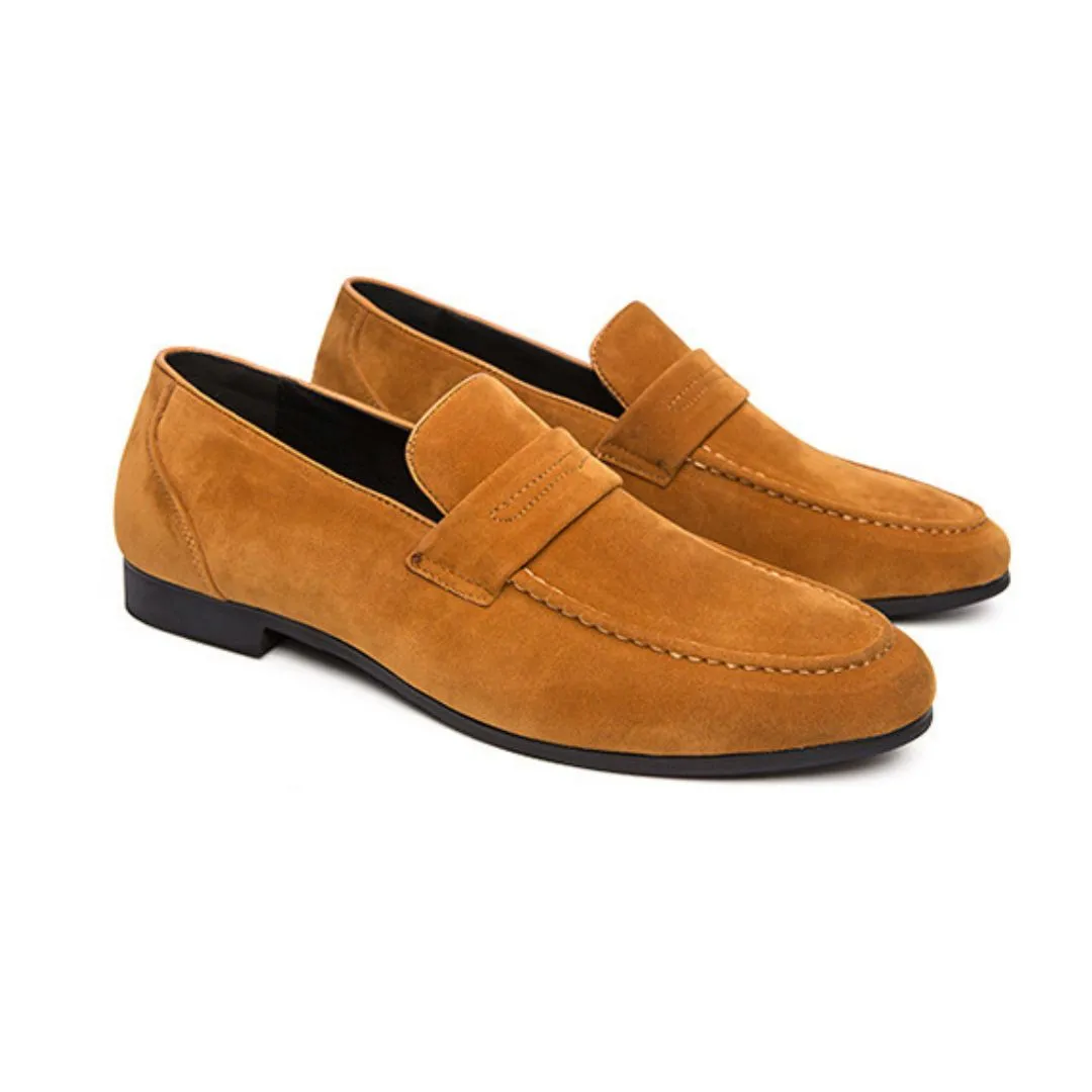 The Men's Room Suede Strap Loafers