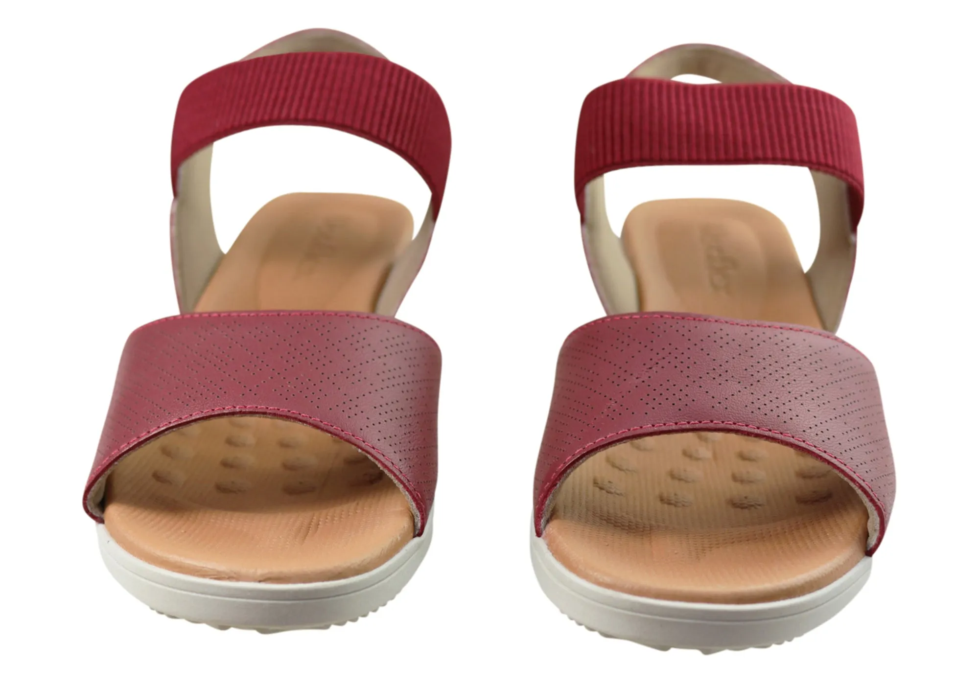 Usaflex Darling Womens Comfortable Leather Sandals Made In Brazil