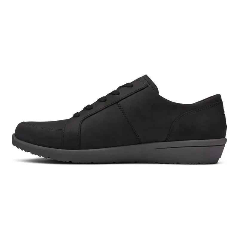 Vionic Women's Abigail Lace & Zip Sneakers- Black