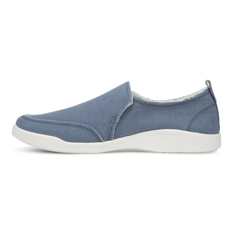 Vionic Women's Malibu Slip On Sneakers- Skyway Blue