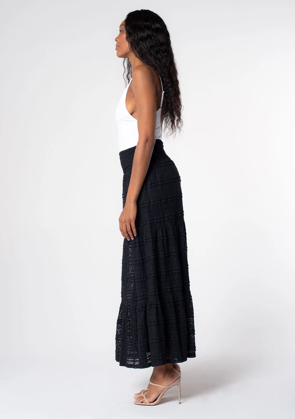 Wishful Lace Maxi Skirt