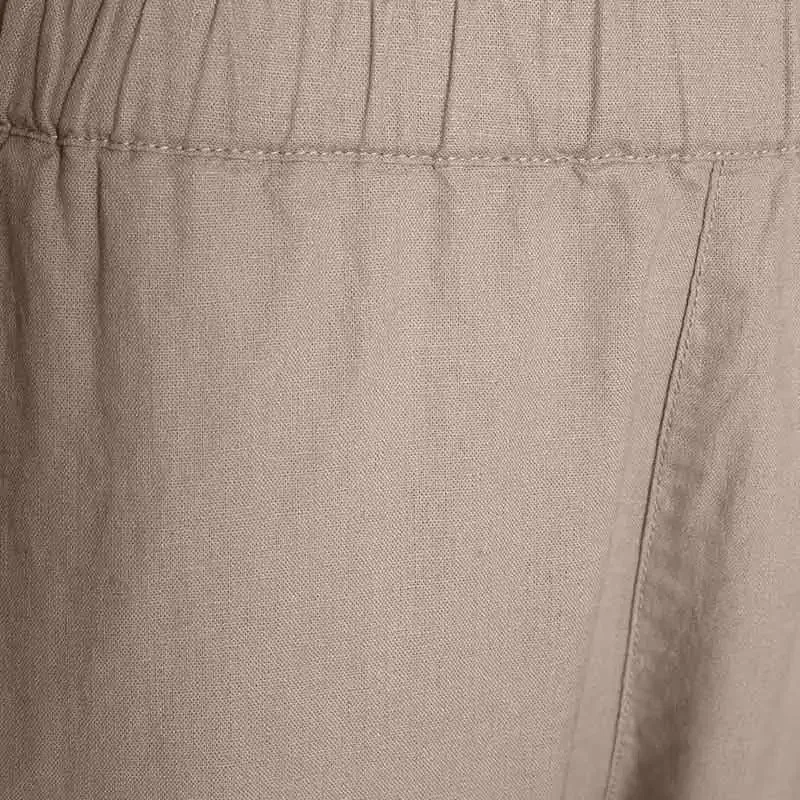 Women Linen Cotton Pants