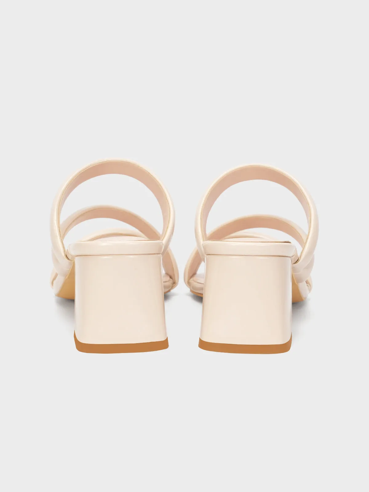 Womens "NEREUS" Patent Casual Sandals