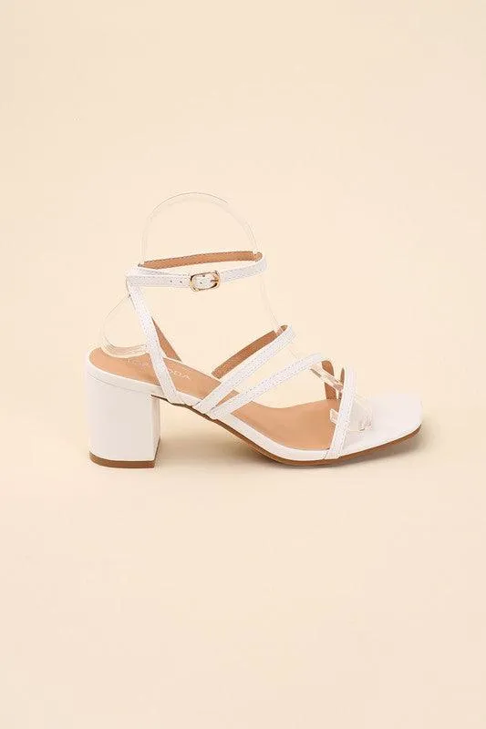 Womens Shoes Style No. Ali-6 Strappy Low Heels