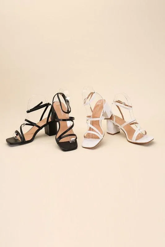 Womens Shoes Style No. Ali-6 Strappy Low Heels