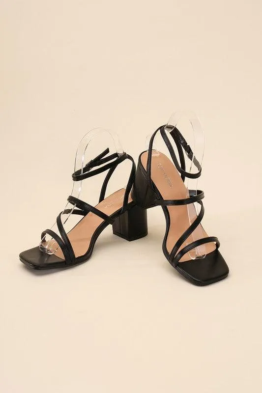 Womens Shoes Style No. Ali-6 Strappy Low Heels