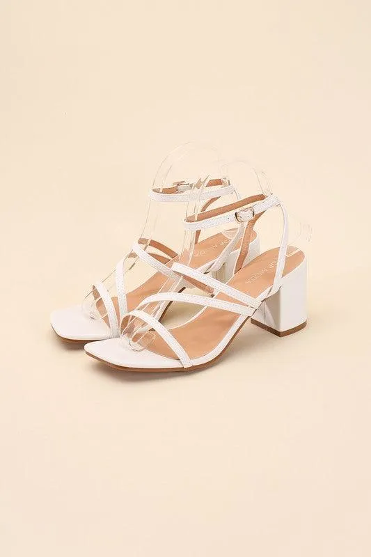 Womens Shoes Style No. Ali-6 Strappy Low Heels