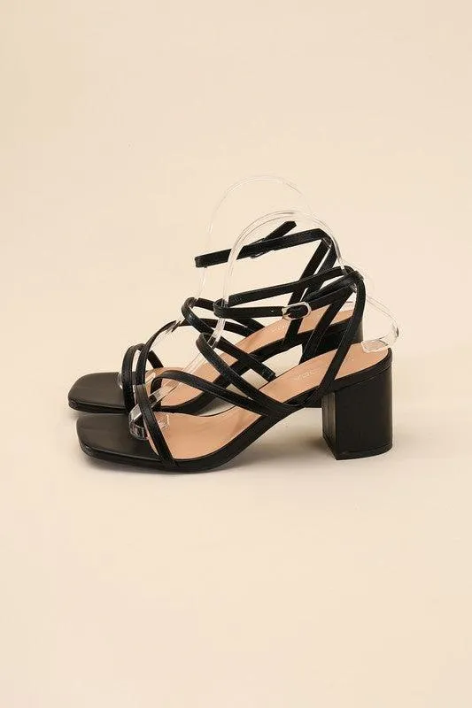 Womens Shoes Style No. Ali-6 Strappy Low Heels