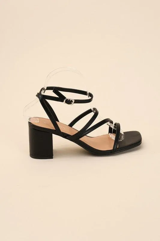 Womens Shoes Style No. Ali-6 Strappy Low Heels