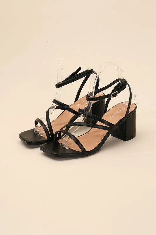 Womens Shoes Style No. Ali-6 Strappy Low Heels