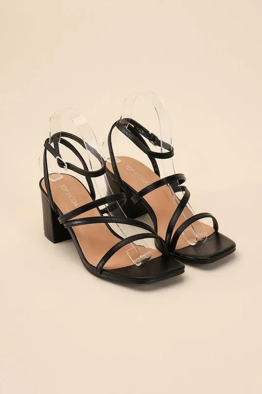 Womens Shoes Style No. Ali-6 Strappy Low Heels