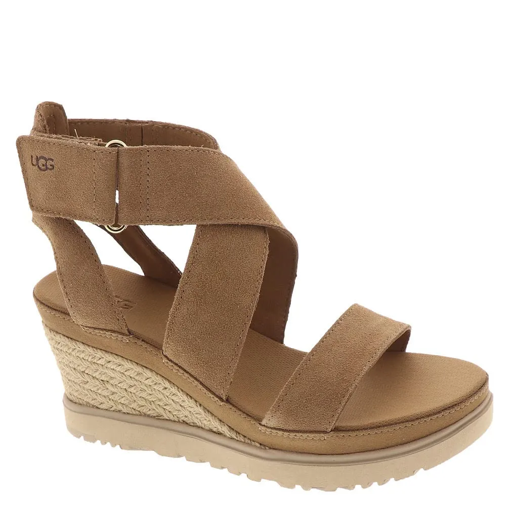 Women's Shoes UGG ILEANA ANKLE Platform Wedges 1139052 CHESTNUT