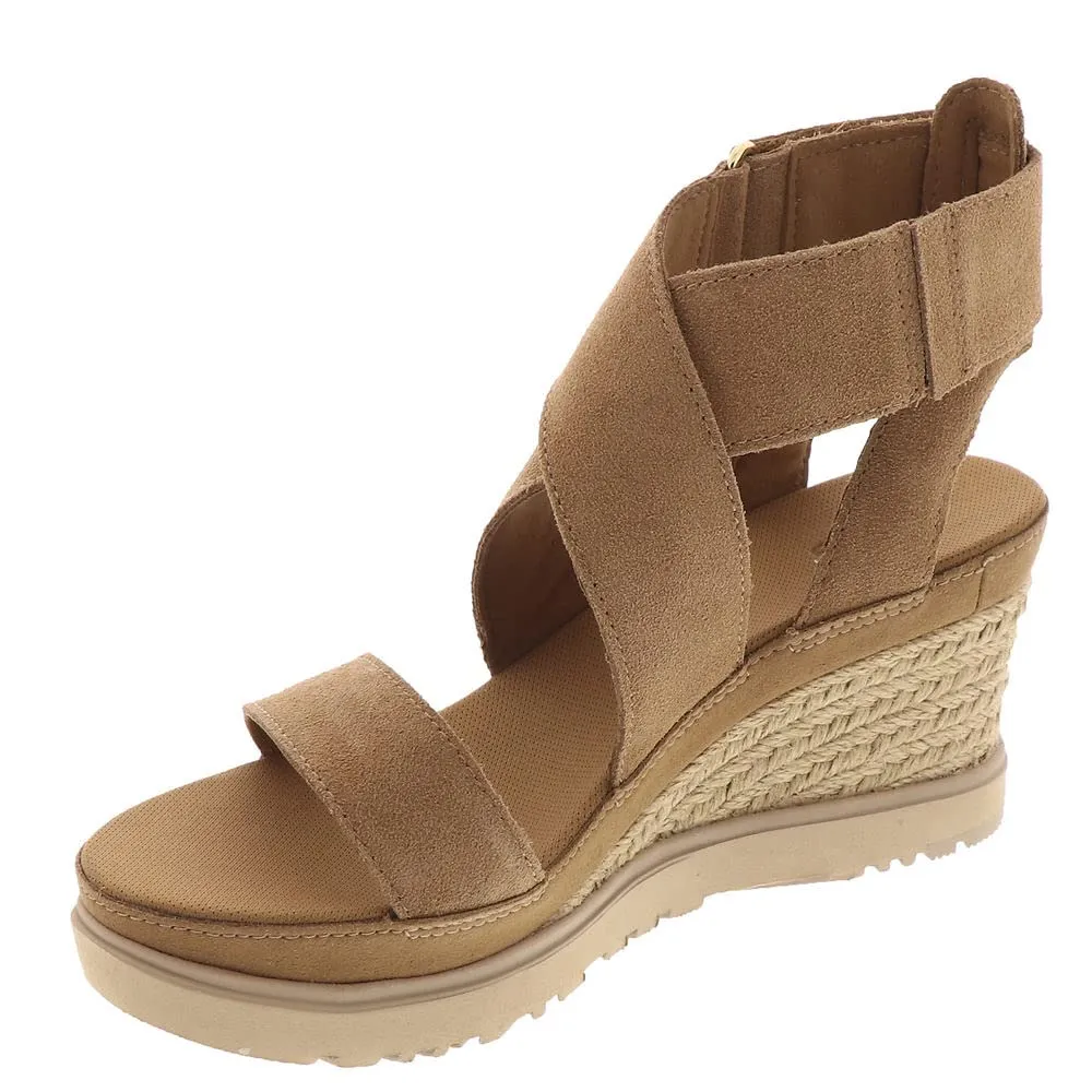 Women's Shoes UGG ILEANA ANKLE Platform Wedges 1139052 CHESTNUT